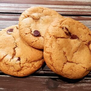 The Chocolate Chip Cookies on a Surface